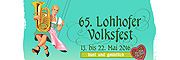 65. Lohhofer Volksfest 2015 vom 13.05.-22.05.2016